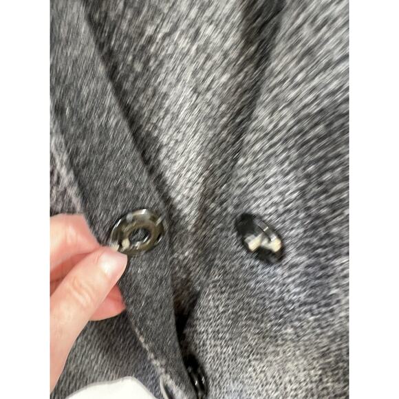 Todd & Duncan Women’s Scottish Cashmere Cardigan Size S Gray Luxurious Minimal - Picture 4 of 11